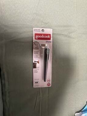 GoodCook Everyday Instant Read Meat Thermometer with Pocket Sleeve #25110
